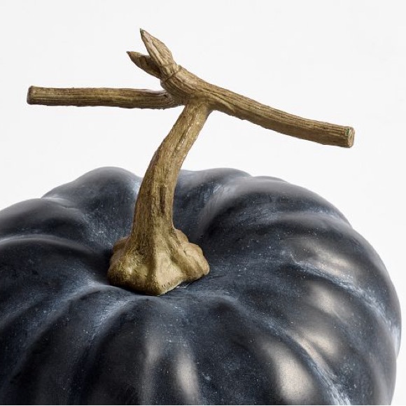 Pottery Barn Other - Brand New Pottery Barn Black Faux Pumpkin, NWT